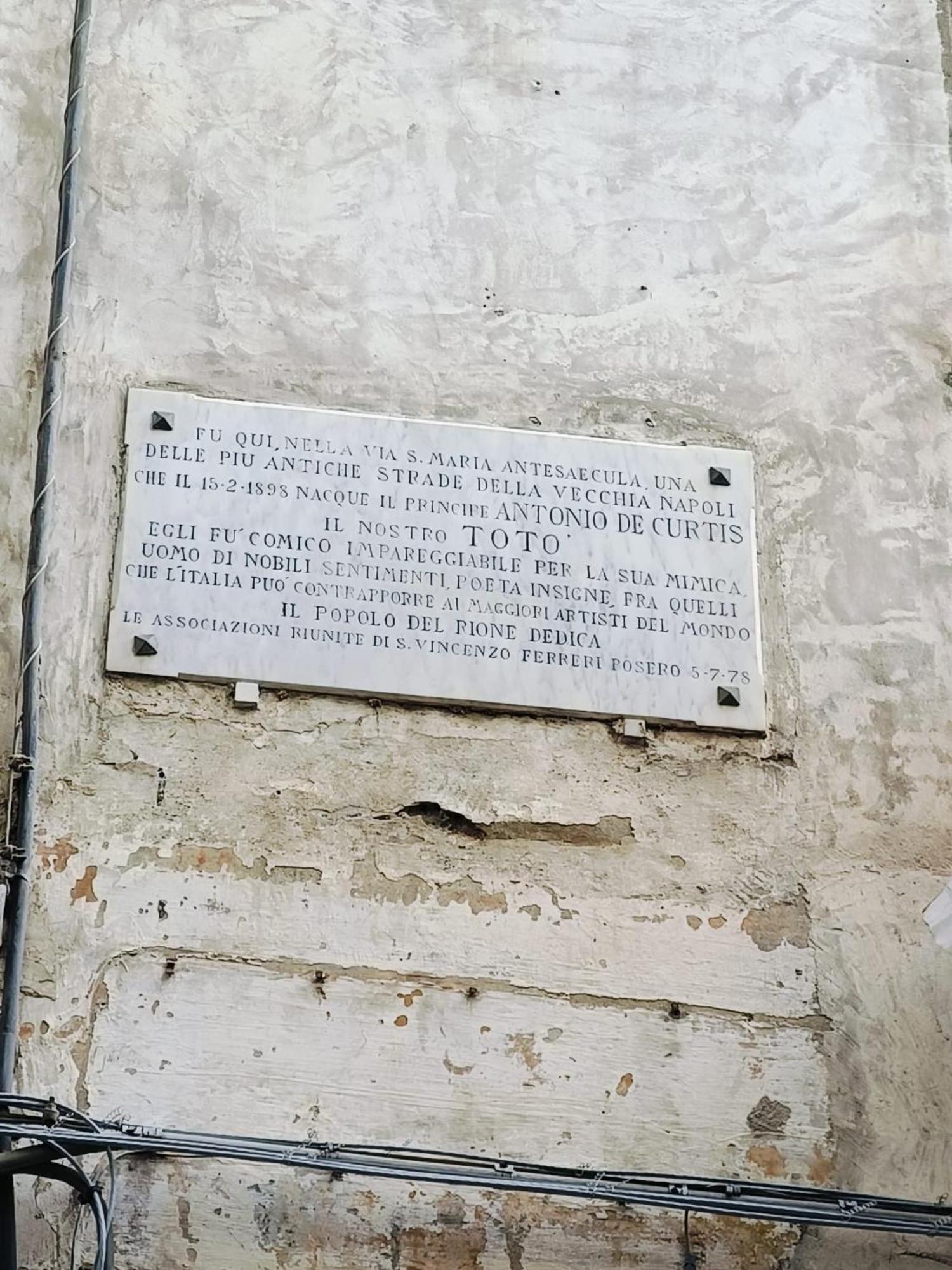 Residenza Marvin De Curtis Lejlighed Napoli Eksteriør billede